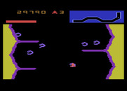 Vanguard for Atari 5200 - You can actually ride up to three snakes for bonus points; after that, they become deadly.