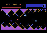 Vanguard for Atari 5200 - Styx zone; these ships move in seemingly random patterns!