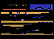 Vanguard for Atari 5200 - There's only one "E" for invincibility in the stripe zones.
