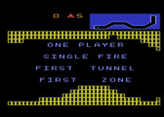 Vanguard for Atari 5200 - The main menu.