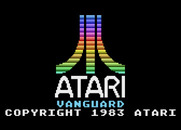 Vanguard for Atari 5200 - Title screen.