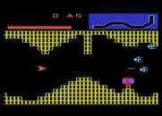 Vanguard for Atari 5200 - The "E" provides temporary invincibility.