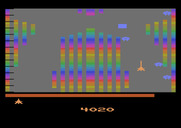Vanguard for Atari 2600 - The path can get narrow.