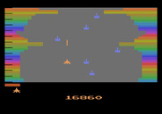 Vanguard for Atari 2600 - This is the last zone before the end of level boss...