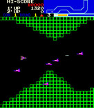 Vanguard for Arcade - Temporarily invincible...crash into enemy ships at will!
