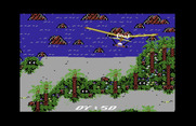 Howard the Duck for Commodore 64 - Try to navigate this hang glider to the volcano.