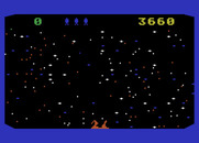 Beamrider for Atari 5200 - Crash! I've been hit!