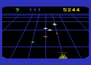 Beamrider for Atari 5200 - As the game progresses additional types of danger begin to appear...
