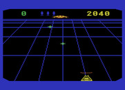 Beamrider for Atari 5200 - The sentinel at the end of each level.