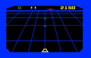 Beamrider for Intellivision - The Sector Sentinel appears at the end of each level.