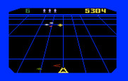Beamrider for Intellivision - Shoot the yellow chirper ships for bonus points.