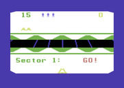 Beamrider for Commodore 64 - Ready to start Sector 1?