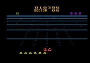 Beamrider for Atari 2600 - Crash! I've been hit...