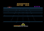 Beamrider for Atari 2600 - Starting screen.
