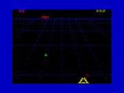 Beamrider for ZX Spectrum - The end of level sentinel...