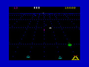 Beamrider for ZX Spectrum - Oh no, I'm trapped in the corner!