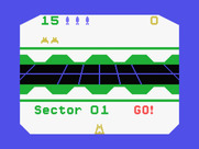 Beamrider for MSX - Ready to begin sector 1?
