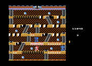 Mr. Do!'s Castle for Atari 8-bit - If there is only one unicorn left they turn into blue unicorns and multiply.