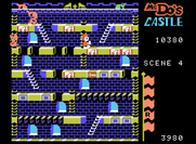 Mr. Do!'s Castle for ColecoVision - Make sure you don't accidentally trap yourself...