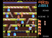 Mr. Do!'s Castle for ColecoVision - Use your hammer to knock out the blocks...