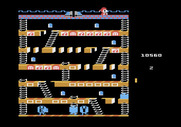 Mr. Do!'s Castle for Atari 5200 - Hit all the key blocks and reach the top of the castle to turn the unicorns into bonus letters.