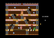 Mr. Do!'s Castle for Atari 5200 - The third castle introduces the green unicorns.