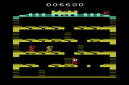 Mr. Do!'s Castle for Atari 2600 - Knocking out cherry blocks on the third level.