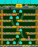 Mr. Do!'s Castle for Arcade - There are no cherry blocks in the original version of the game.