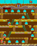 Mr. Do!'s Castle for Arcade - Uh oh, I might be trapped here!