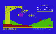 Super Hangman for Commodore VIC-20 - You win! The screen bounces up and down to celebrate.