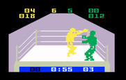 Boxing for Intellivision - Yellow fighter attacks...
