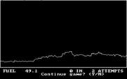 Space Games for IBM PC/Compatibles - Lunar Landing: I crashed, try again?