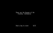 Space Games for IBM PC/Compatibles - Space Trek: Introduction.