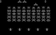 Space Games for IBM PC/Compatibles - Invaders: Game start.