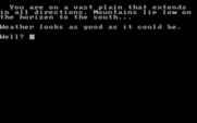 Space Games for IBM PC/Compatibles - Alien: Game start.