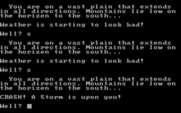 Space Games for IBM PC/Compatibles - Alien: It's a storm!
