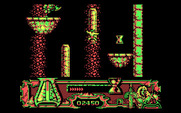 Satan for IBM PC/Compatibles - Collect the hour glass for more time.