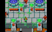 NY Warriors for IBM PC/Compatibles - Opponents attack from all sides.
