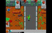 NY Warriors for IBM PC/Compatibles - Game start.