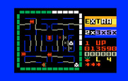 Lady Bug for Intellivision - Don't run into the skulls, they're deadly...