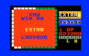 Lady Bug for Intellivision - You win an extra life!