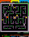 Lady Bug for Arcade - A new enemy appears each time the meter runs out.