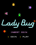 Lady Bug for Arcade - Title screen.