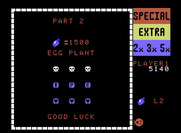 Lady Bug for ColecoVision - On to the egg plant level...