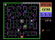 Lady Bug for ColecoVision - Lady bug slowly clears the maze...