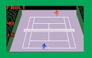 Championship Tennis for Intellivision - Here's the serve...and fault!