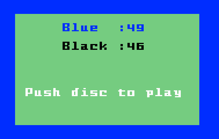 Armor Battle Intellivision Screenshot: The score so far...the blue tank is winning.