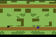 Armor Battle for Atari 2600 - Black tank has been destroyed!