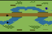 Armor Battle for Atari 2600 - Game start.