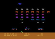 Space Invaders for Atari 5200 - One invader down, more to go...